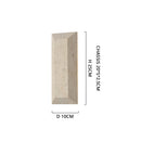 Axyaa Stone Sconce LED Light for Bedroom, Living Room, Hallway - Retro Yellow Sconce Lamp