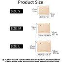 Axyaa Nylon Makeup Storage Pocket Bag for Women's Handbag Bottom Shaper