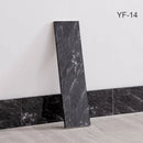 Axyaa Self-Adhesive Wooden Wall Stickers, Rectangular Skirting Lines, 1mm Thickness, Indoor Use