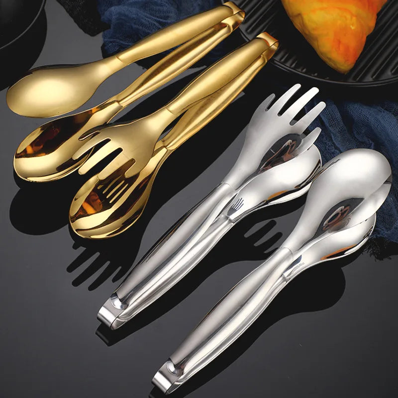Axyaa Stainless Steel Food Clips for Japanese Cuisine and Cooking