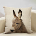 Animal Print Cushion 45x45cm for Sofa, Car Seat & Living Room Decor by Axyaa