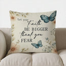 Faithful Butterfly Motif Cushion Cover - Axyaa Brand