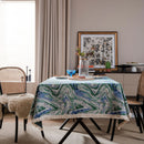 Axya American Floral Jacquard Bohemian Table Cloth - Thick, Stylish Table Cover