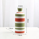 Axyaa Porcelain Vase: European Decor for TV Cabinet, Study, Home - Tabletop Crafts