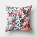 Axyaa Flower Bird Print Decorative Chair Cushion Pillowcase