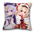 Axyaa Genshin Impact Character Pillow Cases Set for Home Decor