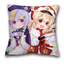 Axyaa Genshin Impact Character Pillow Cases Set for Home Decor