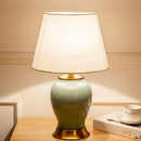 Axyaa Ceramic Table Lamp, Contemporary Design for Living Room and Bedroom