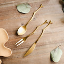 Axyaa Stainless Steel Rainbow Utensils Set for Dining and Dessert