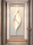 Axyaa Modern Abstract Mural Lamp Entrance Hanging Painting