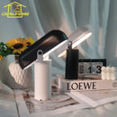 Axyaa Minimalist Rechargeable Table Lamp Touch Switch Bedroom Bedside Modern Light Fixtures