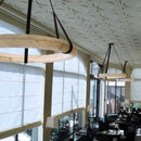 Axyaa LED Resin Pendant Light for Modern Luxury Living Spaces