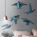 Axyaa Seagull Laser Cube Engraver Wall Decor for Living Room and TV Background