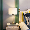 Axyaa Luxury Nordic Bedroom Desk Lamp with Button Switch