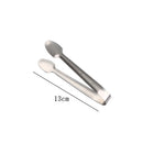 Axyaa Stainless Steel Mini Buffet Tongs for Home Kitchen