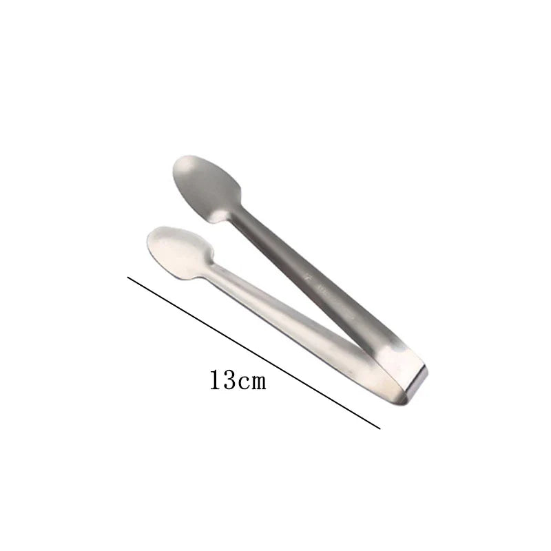 Axyaa Stainless Steel Mini Buffet Tongs for Home Kitchen