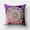 Axyaa Mandala Pattern Polyester Cushion Cover for Stylish Home Decor