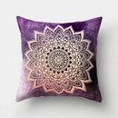 Axyaa Mandala Pattern Polyester Cushion Cover for Stylish Home Decor