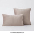 Axyaa Velvet Pillow Covers - Soft Decorative Cushion Cases for Home Decor