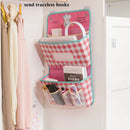 Axyaa Nordic Lattice Bedroom Wall Storage Hanging Bag Organizer