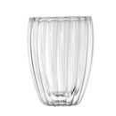 Axyaa Double Wall Glass Cup - High Borosilicate Heat Resistant Drinkware,  Transparent
