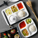 Axyaa Melamine Multi-part Fast Food Plate - Commercial Quality
