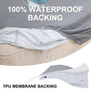 Axyaa Waterproof Sofa Seat Cushion Cover Washable Stretch Slipcover