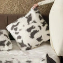 Axyaa Luxe Fox Fur Throw Pillows | High Quality Plush Back Cushion for Sofa Bed