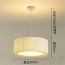 Axyaa Fabric Design Modern Art Chandelier for Bedroom & Living Room