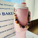 Axyaa Puppy Beads Strap for Stanley Cup Tumbler - Kawaii Carrier Sling