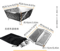 Axyaa Stainless Steel Portable Folding Barbecue Grill
