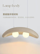 Axyaa Nordic Wabi Sabi 3-Light LED Pendant for Modern Dining Room