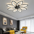 Axya Nordic Black Ceiling Fan Light Remote Control