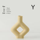 Axyaa Ceramic Art Vase: Modern Home Living Room Flower Arrangement & Decorative Device