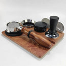 Axyaa Coffee Tamper Mat & Portafilter Holder Station Stand Base Rack