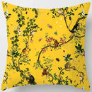 Axyaa Orange Square Pillowcase for Home Decor & Sofas