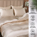 Axyaa Silk Duvet Cover - Double-Sided Luxury 100% Mulberry Silk Quilt Cover