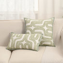 Axyaa Geometric Chenille Velvet Throw Pillowcase for Sofa Decoration
