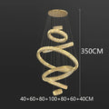 Axyaa Modern LED Pendant Chandelier Light for Staircase & Living Room