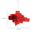 Axyaa Modern Creative Art Acrylic Pendant Light for Nordic Home Decor.