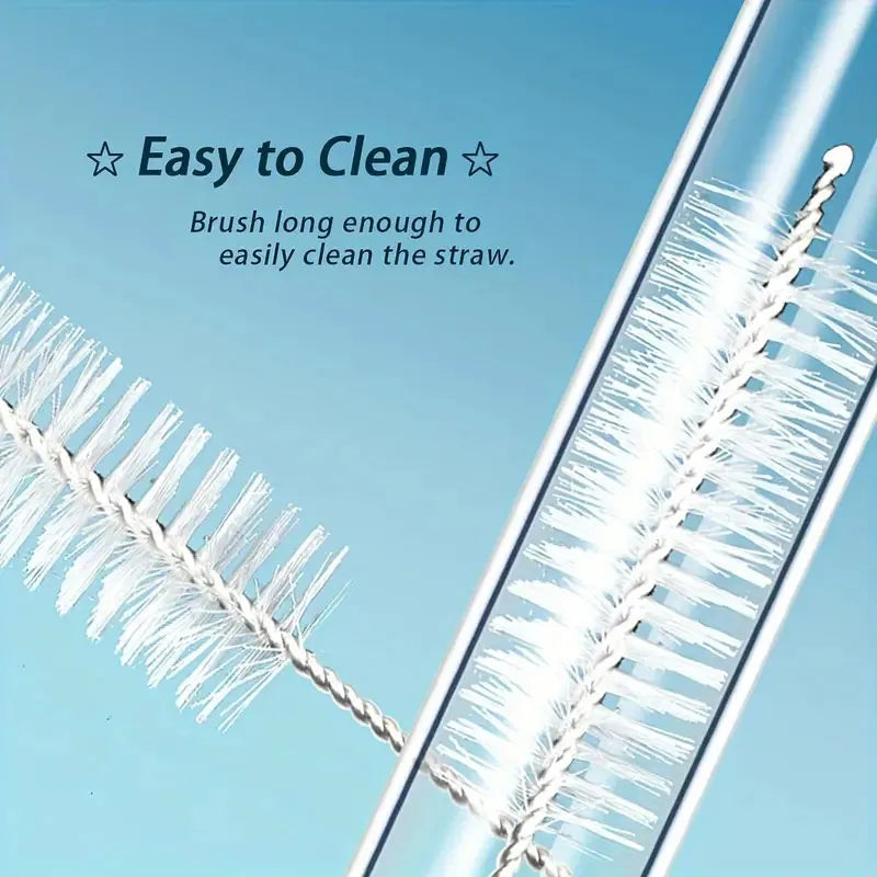 Axyaa Glass Straws: Creative, High-Temperature Resistant Straws for Juice, Milk, Coffee, Cola