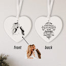 Axyaa Personalized Ceramic Photo Engraved Heartfelt Keepsake Gift
