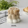Axyaa Transparent Glass Cup Set for Beverages and Cocktails