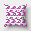 Axyaa Geometric Pattern Polyester Cushion Cover for Sofa Decor or Throw Pillow