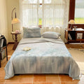 Axyaa Silk Summer Quilt - Machine Washable Cool Quilt for Single/Double Bed
