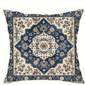 Axyaa Retro Floral Pattern Pillowcase: Ethnic Style Room Decoration Sofa Pillow Cover