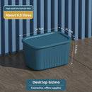 Axyaa Plastic Storage Box with Lid for Snacks, Cosmetics, and Wardrobe Organization