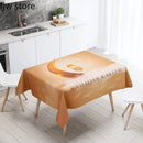 Axyaa Ramadan Kareem Decor Tablecloth - Waterproof & Stain Resistant