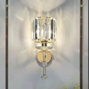 Axyaa LED Crystal Wall Lamp for Living Room, Bedroom, and Corridor Lighting