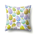 Axyaa Colorful Candy Flower Succulent Plants Printed Pillow Case for Couch Sofa Bed